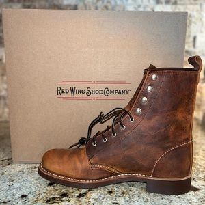 Red Wing Heritage Silversmith Copper Rough & Tough Boots. NEVER WORN